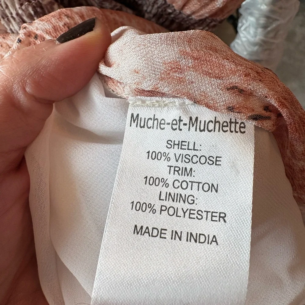 Muche et Muchette Ruffled Off-Shoulder Dress - Picture 4 of 4